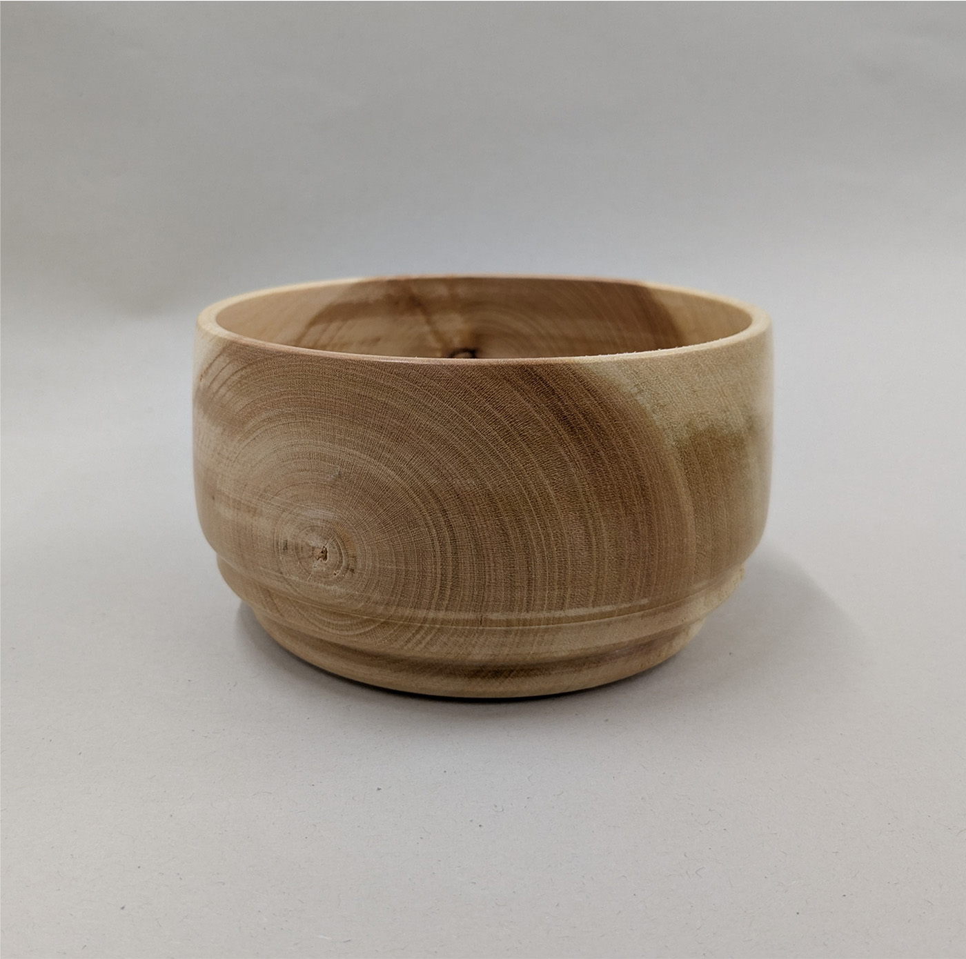right side of bowl